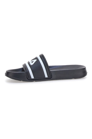Fila Morro Bay Slipper Schwarze Pool-Hausschuhe