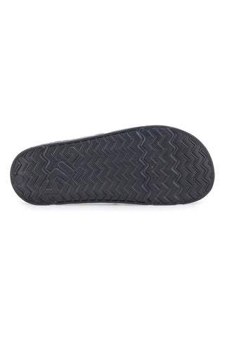 Fila Morro Bay Slipper Schwarze Pool-Hausschuhe