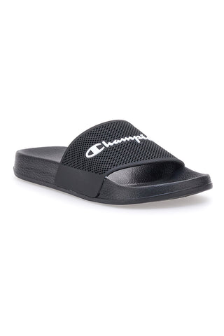 Champion Daytona Schwarze Pool-Hausschuhe