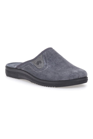 Graue Hausschuhe in Blau 09 DG