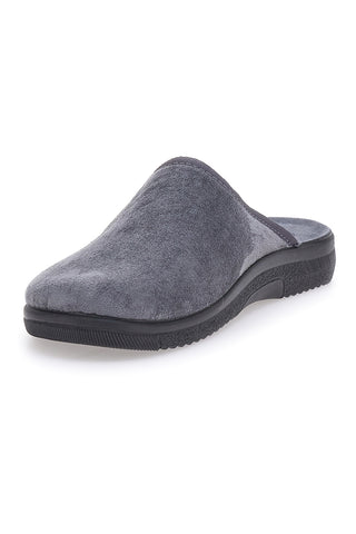 Graue Hausschuhe in Blau 09 DG