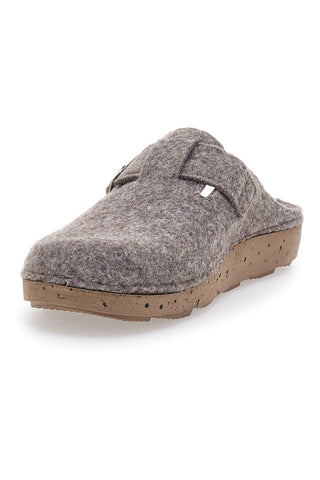 Pantofole Tortora In Panno Inblu12 mt