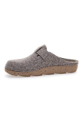 Pantofole Tortora In Panno Inblu12 mt