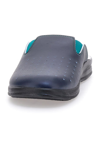 Blaue professionelle Hausschuhe mit Lederfußbett Coveri World RA57E