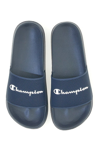 Ciabatte Blu Con Fascia Ampia Champion DTN21