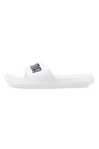 PUMA DIVECAT V2 LITE Weiße Pantoletten