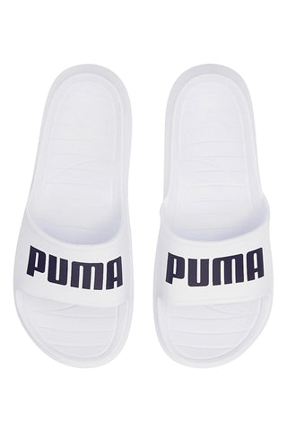 PUMA DIVECAT V2 LITE Weiße Pantoletten