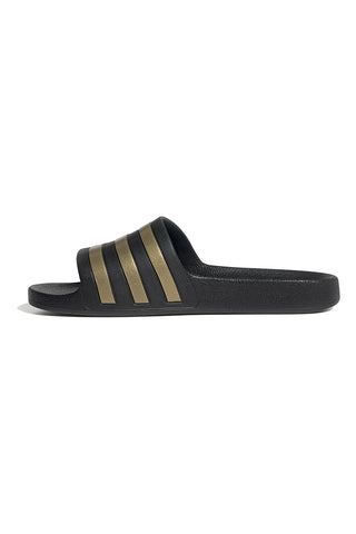 Ciabatte Nere Con Dettagli Oro Adidas Adilette Aqua