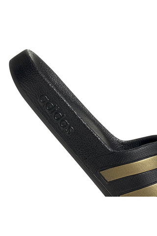 Ciabatte Nere Con Dettagli Oro Adidas Adilette Aqua