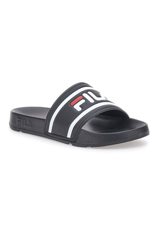 Fila Morro Bay Slipper Schwarze Hausschuhe