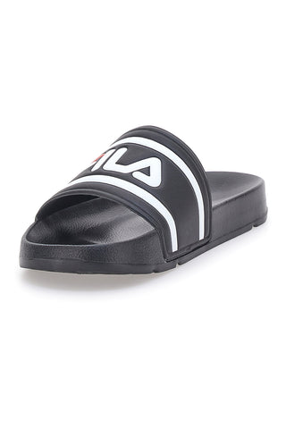 Fila Morro Bay Slipper Schwarze Hausschuhe