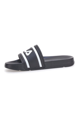 Fila Morro Bay Slipper Schwarze Hausschuhe