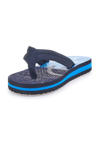 Infradito nere e blu con stampa grafica Australian AU24M408