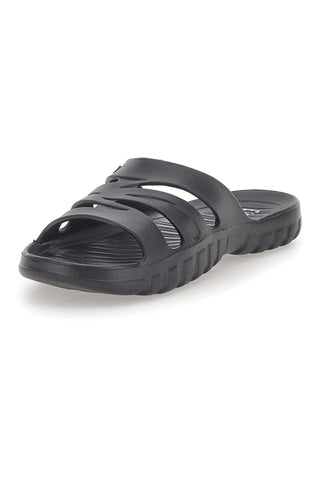 Ciabatte nere monoscocca con logo EVERLAST EV064