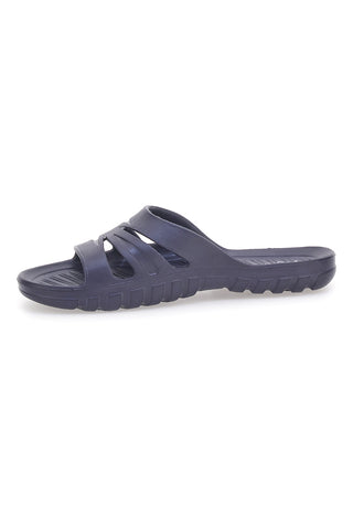 Ciabatte blu monoscocca con logo EVERLAST EV064