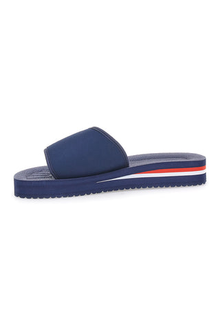 Ciabatte Blu Fascia Regolabile Logo Superga S24E702