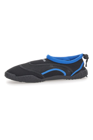 Scarpe da scoglio nere con bordo blu Mares Acquatic Man