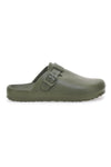 Sabot in gomma verdi con cinturino regolabile 2T2L JLY09