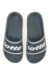 Lotto Midway IV Slide Schwarze Badeschuhe