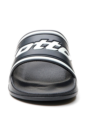 Ciabatte nere con logo Lotto MIDWAY IV SLIDE