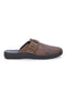 Pantofola marrone con fibbia regolabile Inblu 19DG