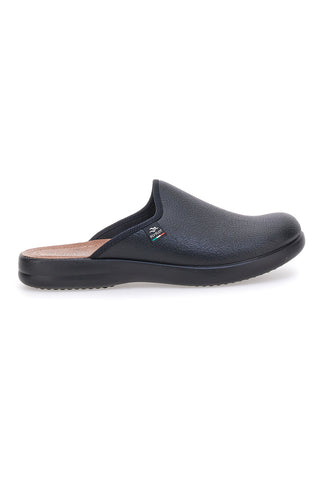 Pantofole nere con plantare forato e suola comfort Fly Flot 90P705022E