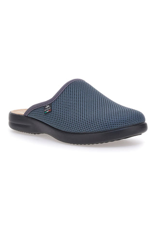 Fly Flot 90P70118FB Perforierte Hausschuhe in Anthrazit mit perforiertem Fußbett