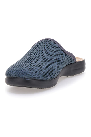 Fly Flot 90P70118FB Perforierte Hausschuhe in Anthrazit mit perforiertem Fußbett