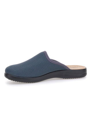 Fly Flot 90P70118FB Perforierte Hausschuhe in Anthrazit mit perforiertem Fußbett