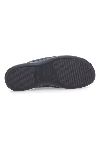 Fly Flot 90P70118FB Perforierte Hausschuhe in Anthrazit mit perforiertem Fußbett