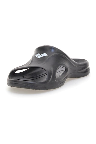 Ciabatte nere leggere in gomma con fori drenanti Arena Hydrosoft II