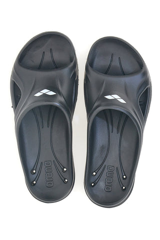 Ciabatte nere leggere in gomma con fori drenanti Arena Hydrosoft II