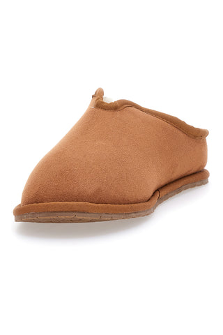 Superga S64Y378 Leder-Slipper mit warmer Innenseite und rutschfester Sohle