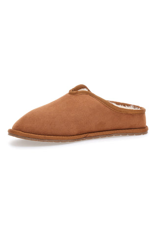 Superga S64Y378 Leder-Slipper mit warmer Innenseite und rutschfester Sohle