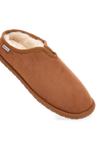 Superga S64Y378 Leder-Slipper mit warmer Innenseite und rutschfester Sohle