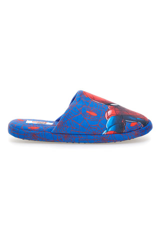 Pantofole blu con stampa Spiderman e suola antiscivolo Spiderman R1310624T
