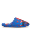 Pantofole blu con stampa Spiderman e suola antiscivolo Spiderman R1310624T