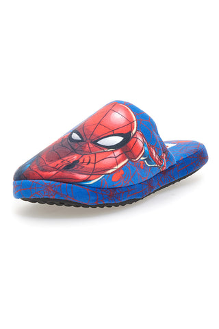 Pantofole blu con stampa Spiderman e suola antiscivolo Spiderman R1310624T