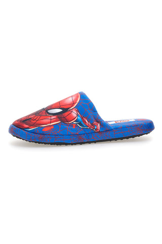 Pantofole blu con stampa Spiderman e suola antiscivolo Spiderman R1310624T