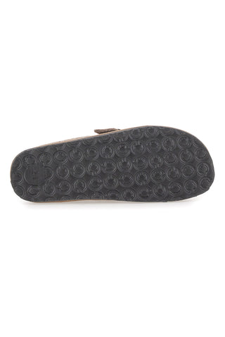 Beige Filzpantoffeln mit verstellbarer Schnalle Inblu 24 SI