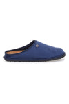 Inblu 26 SI blaue Stoffpantoffeln mit flexibler Sohle
