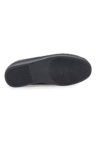 Pantofole antracite a stivaletto con zip e interno in pelo Jerpoint CA249