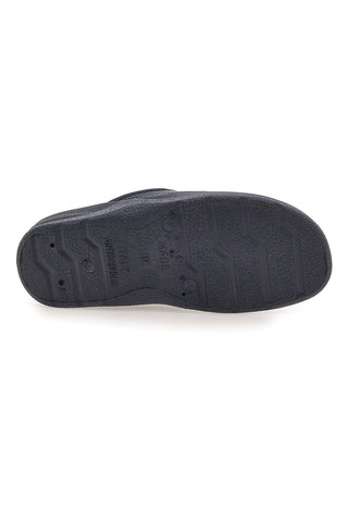 Zoccoli blu traforati con plantare comfort Mr Chef 653