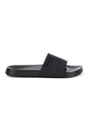 Ciabatte da piscina nero con fascia logata Champion All American Box Slide