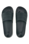 Ciabatte da piscina nero con fascia logata Champion All American Box Slide