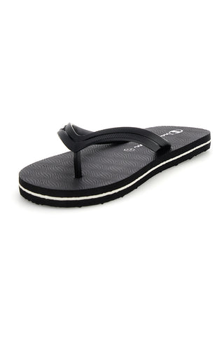 Schwarze Flip-Flops mit Logo Champion BIG CLASSIC EVO
