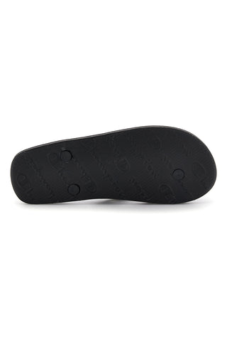 Schwarze Flip-Flops mit Logo Champion BIG CLASSIC EVO