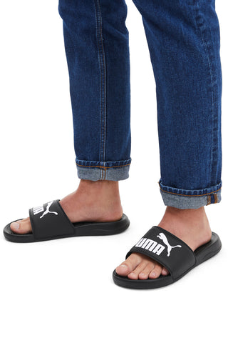 Puma Popcat 20 leichte schwarze Hausschuhe