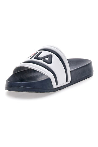 Fila 1010930 weiß und marineblau Schwimmbad Hausschuhe