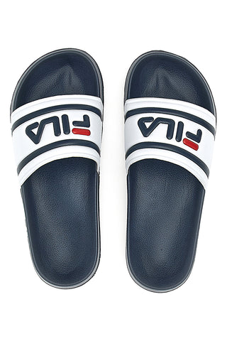 Fila 1010930 weiß und marineblau Schwimmbad Hausschuhe